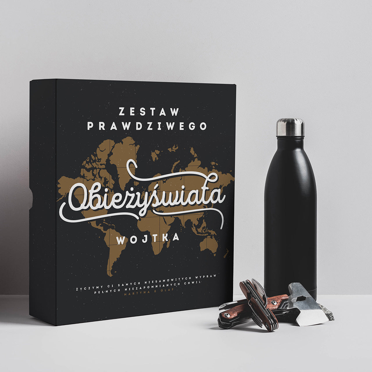 Survivalowy zestaw dla podróżnika zestaw survivalowy prezent dla podróżnika gadżety dla podróżnika