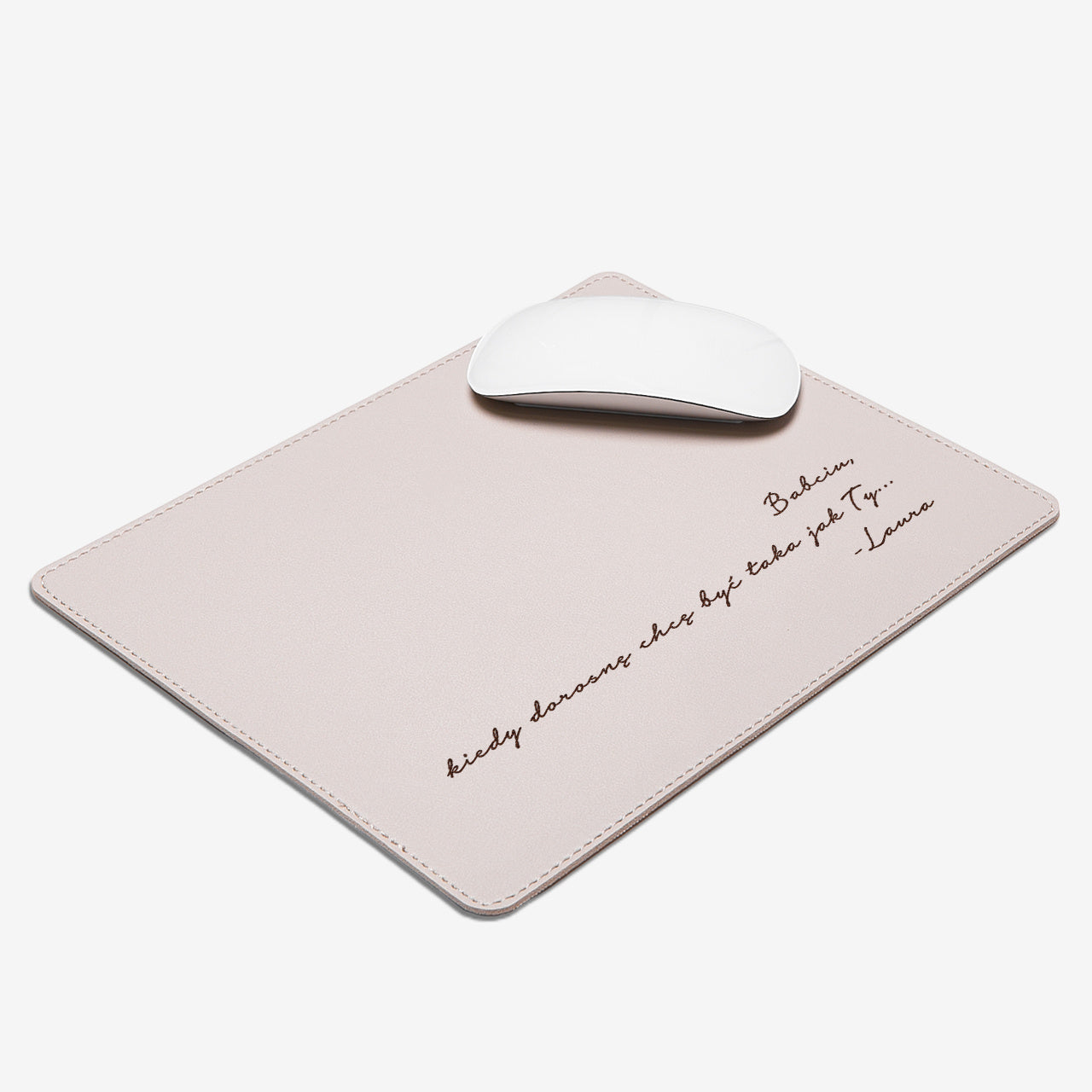 Personalizowana prezent dla babci od wnuczki personalizowana podkładka pod mysz prezent od wnuczki dla babci