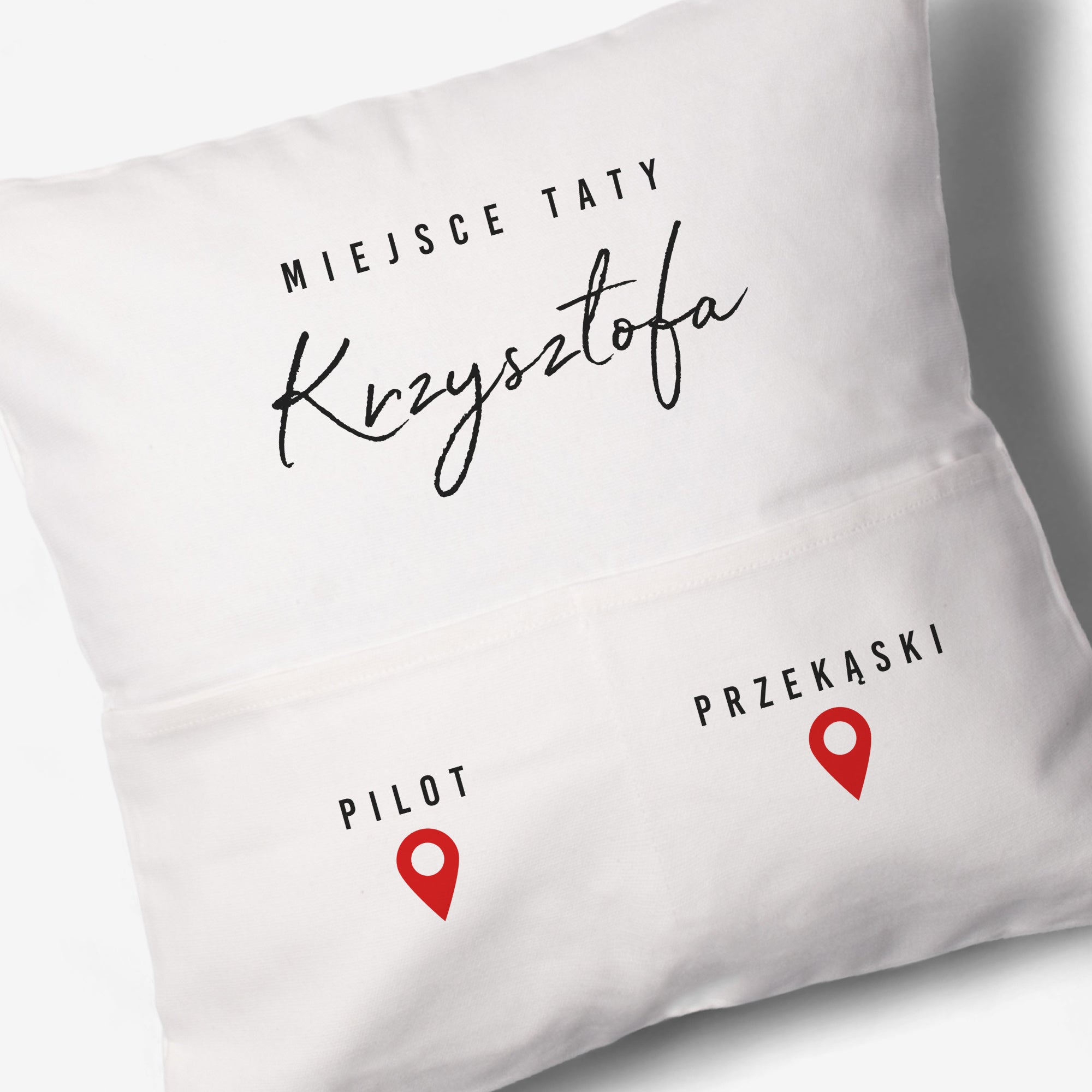 Personalizowana poduszka - prezent dla taty