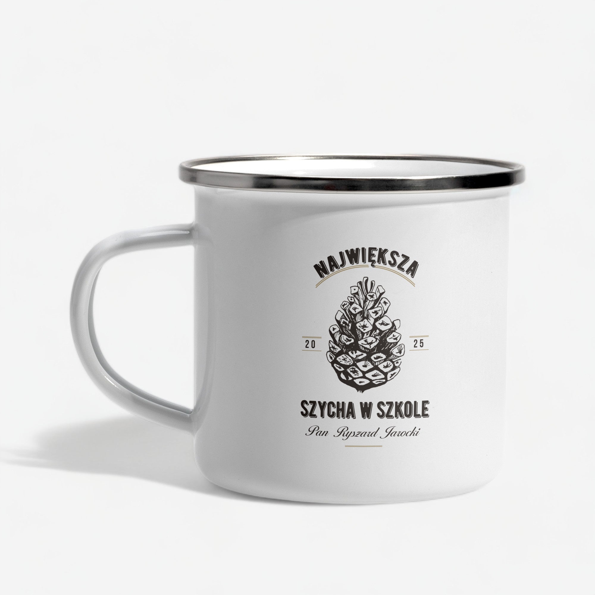 Śmieszny kubek dla nauczyciela - największa szycha w szkole kubek z nadrukiem prezent dla nauczyciela