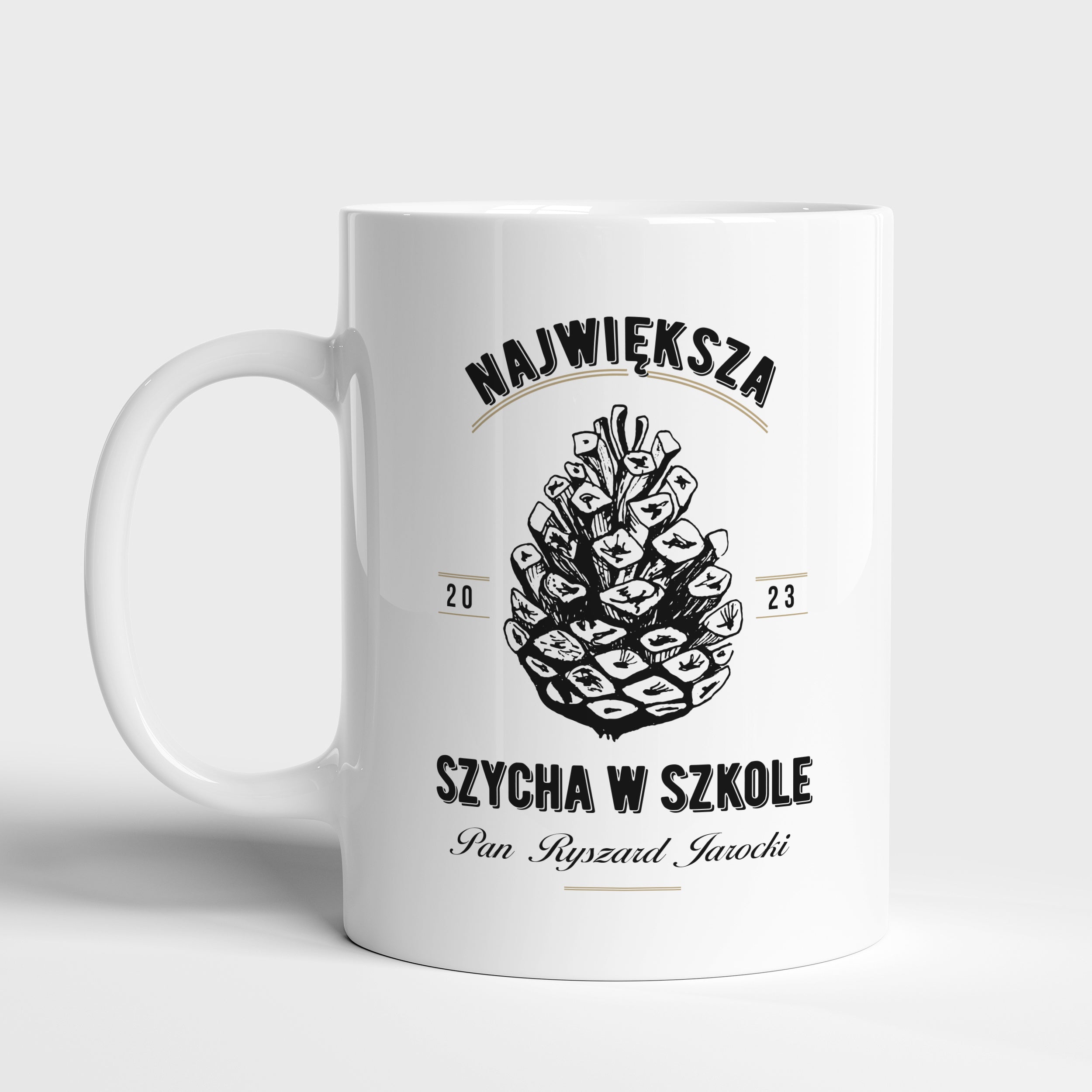 Personalizowany kubek dla dyrektora - Największa Szycha W Szkole