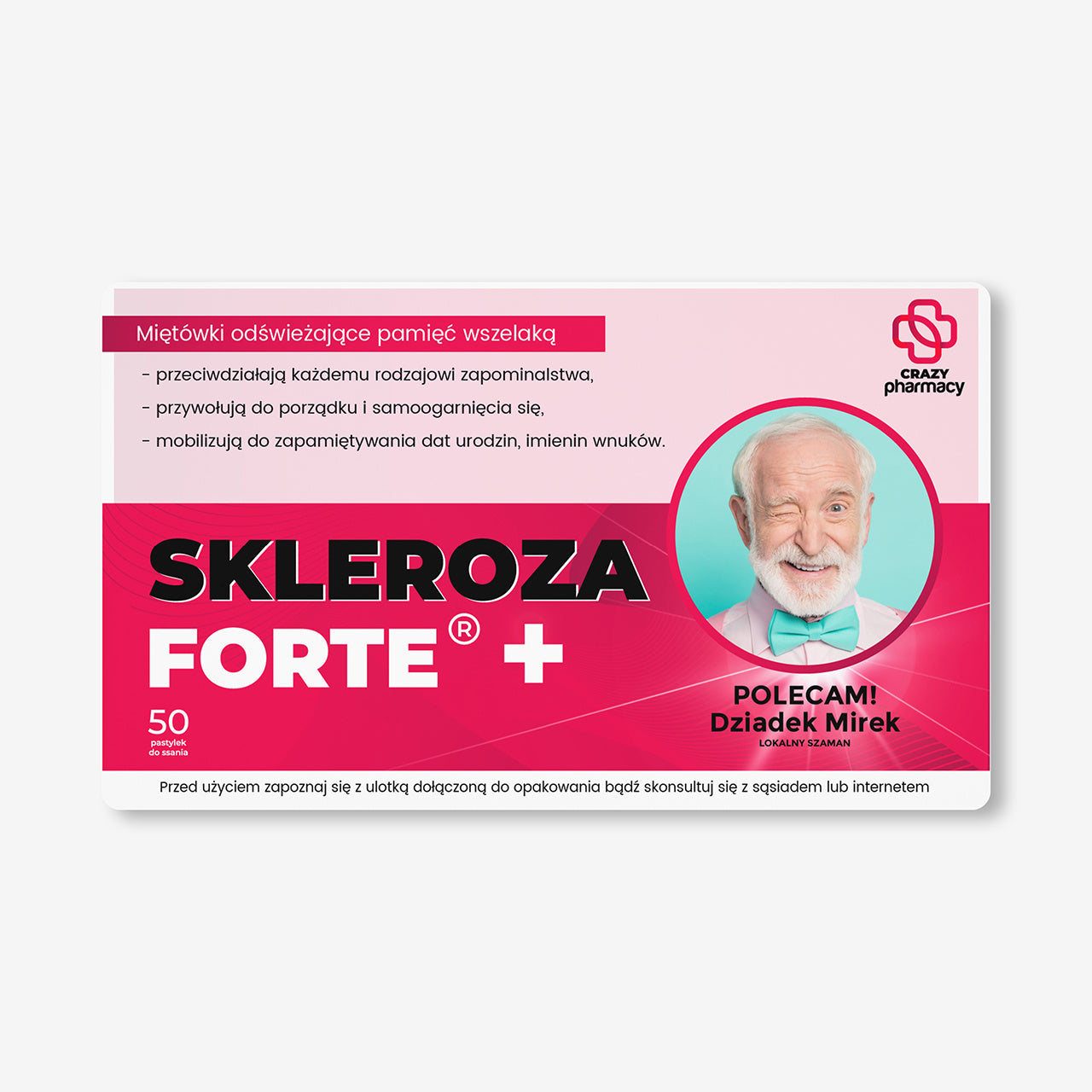 Personalizowana buteleczka na cukierki - śmieszny prezent dla dziadka zabawny prezent prezent na Dzień Dziadka