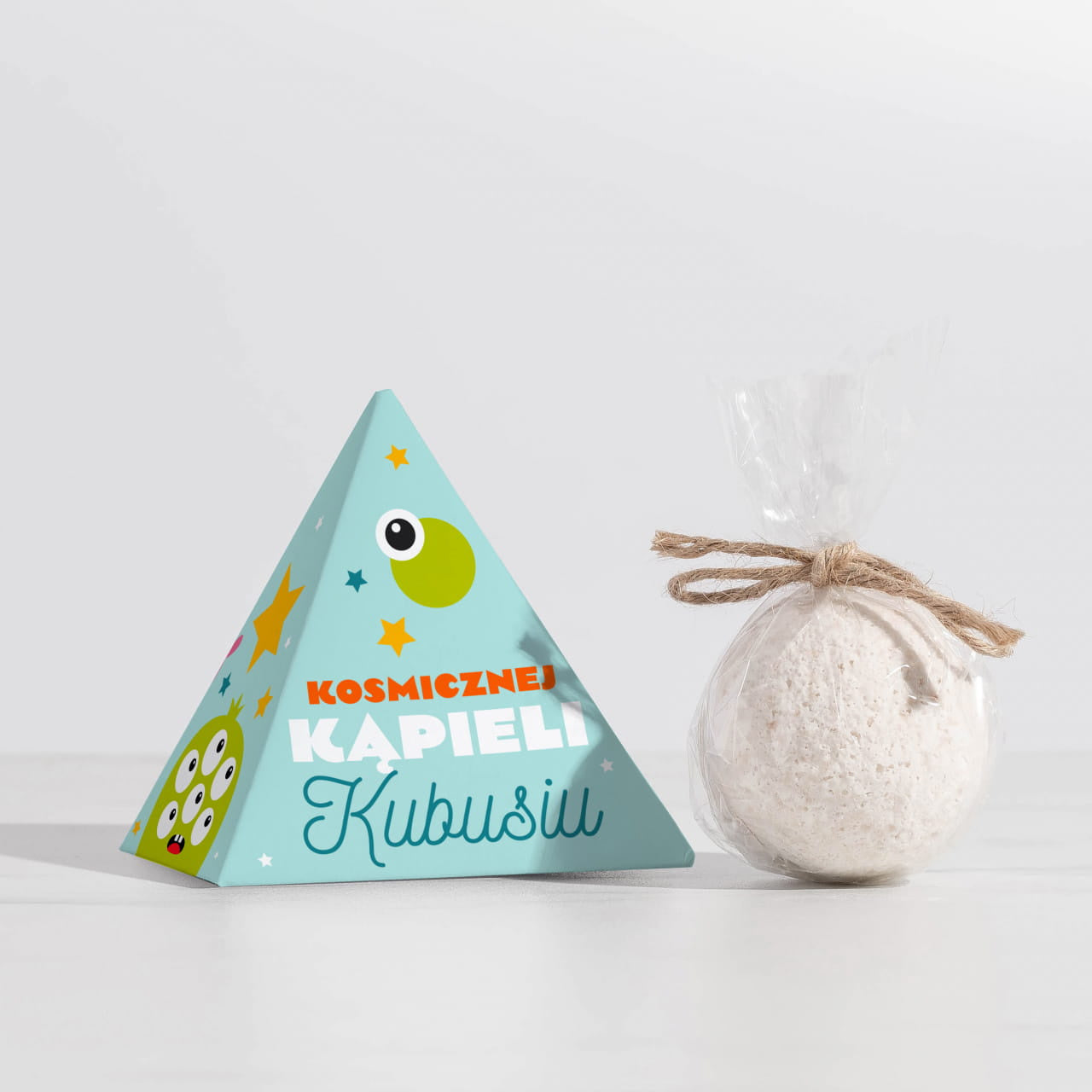 Personalizowana kula do wanny - Ufoludek - prezencik dla chłopca