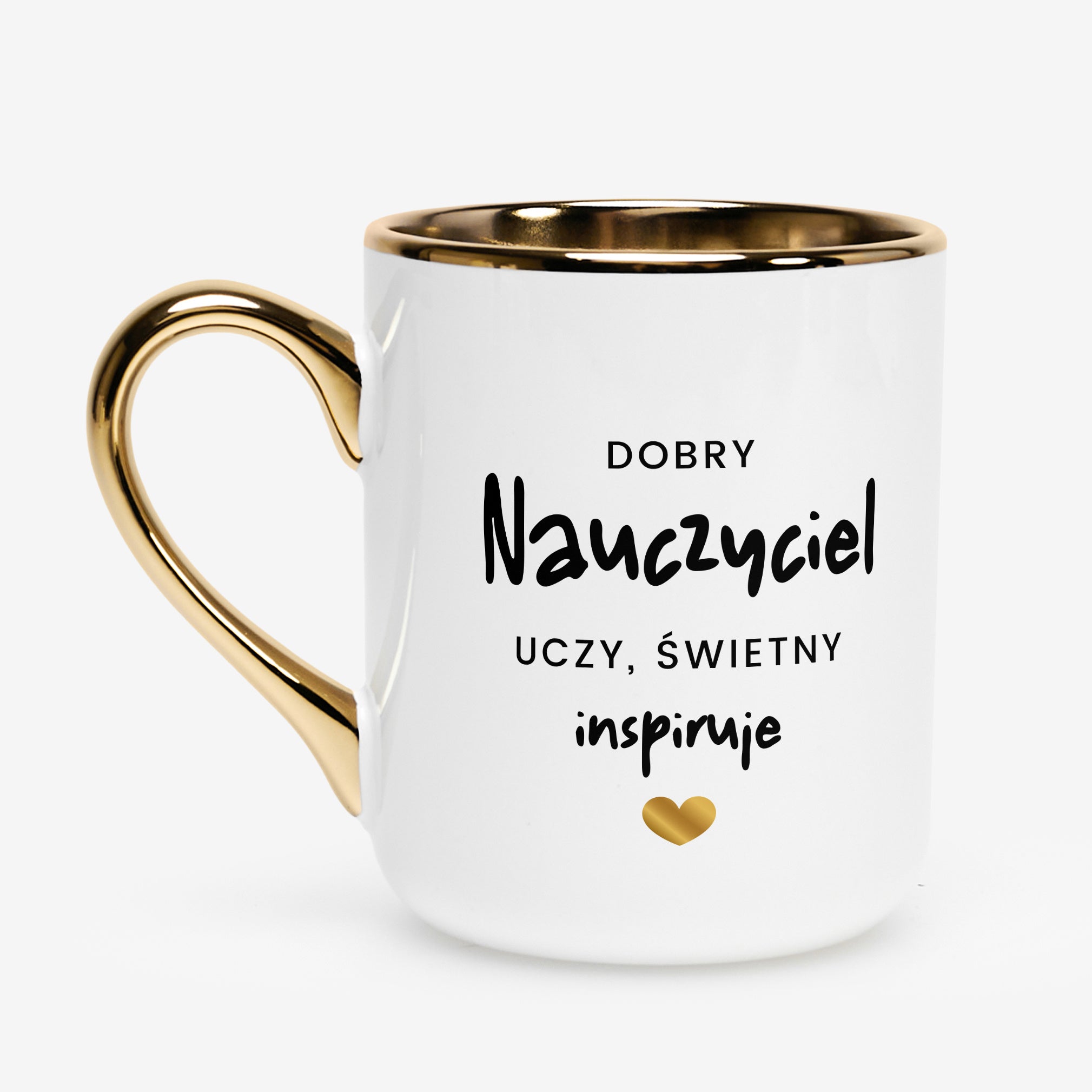 Elegancki kubek dla nauczyciela - dedykacja