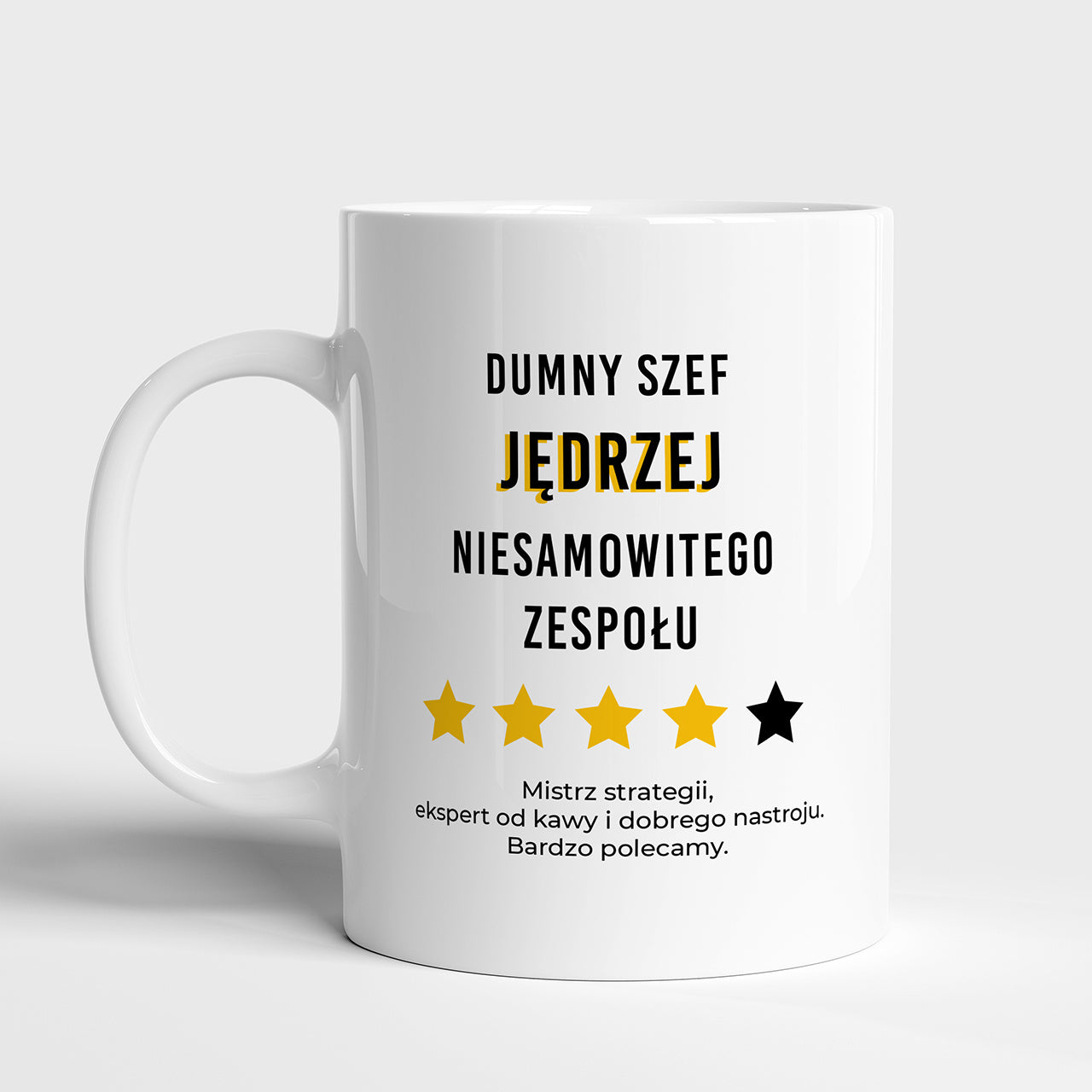 Kubek dla szefa - kubek z personalizacją