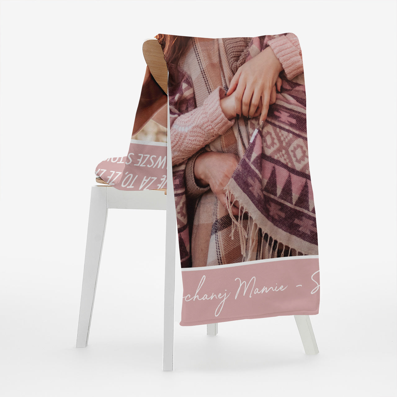 Fotokoc na Dzień Mamy - prezent na Dzień Matki koc ze zdjęciem prezent dla mamy na Dzień Mamy