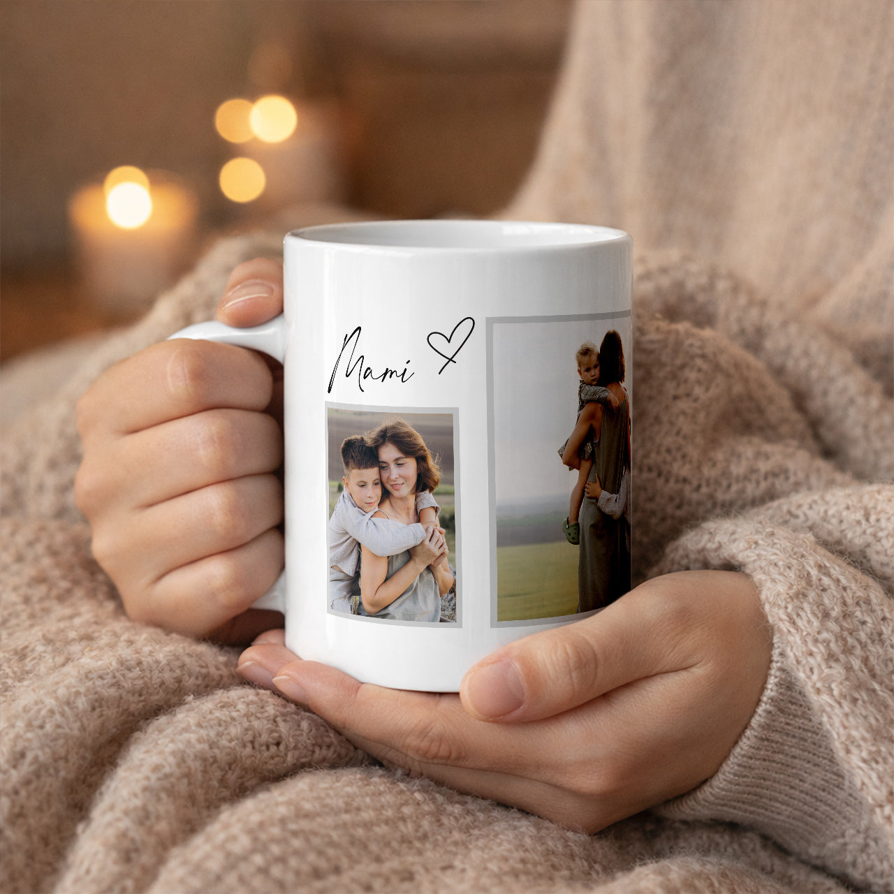 Becher zum Muttertag von den Kindern