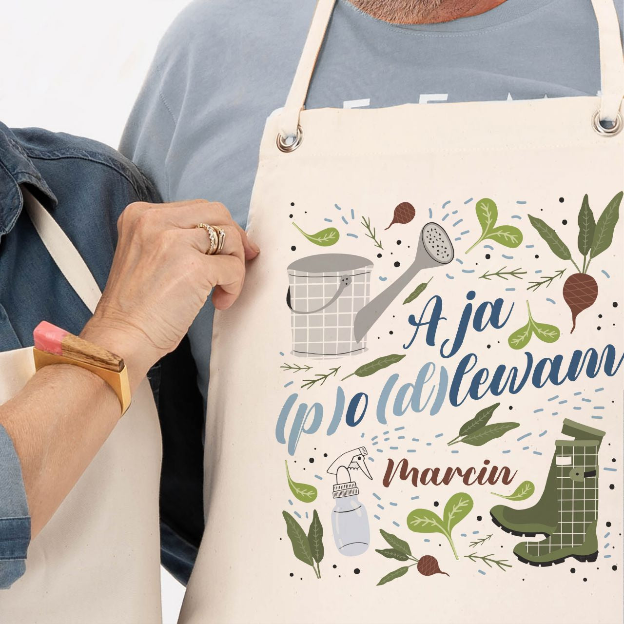 Personalizowane fartuchy dla miłośników roślin