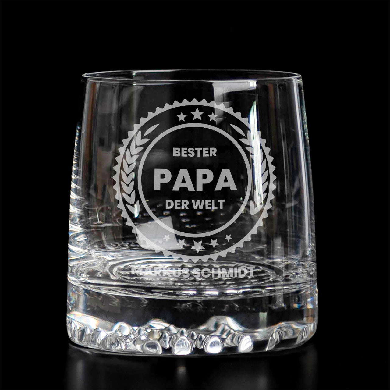 Whiskyglas mit Gravur GESCHENK FÜR PAPA