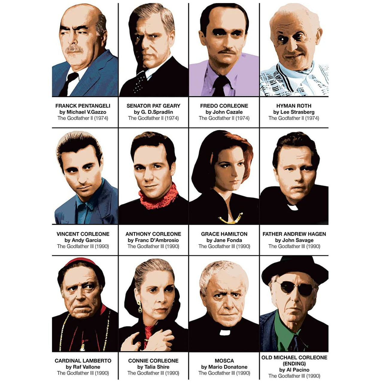 Plakat Ojciec Chrzestny plakat filmowy prezent dla kinomaniaka prezent na parapetówkę