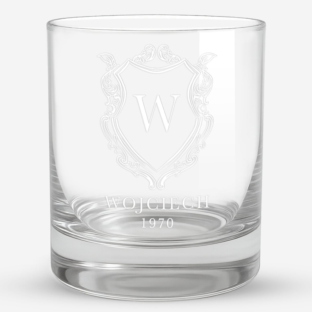 Szklanka z nadrukiem - elegancki prezent dla męża na urodziny personalizowana szklanka dla męża szklanka do whisky