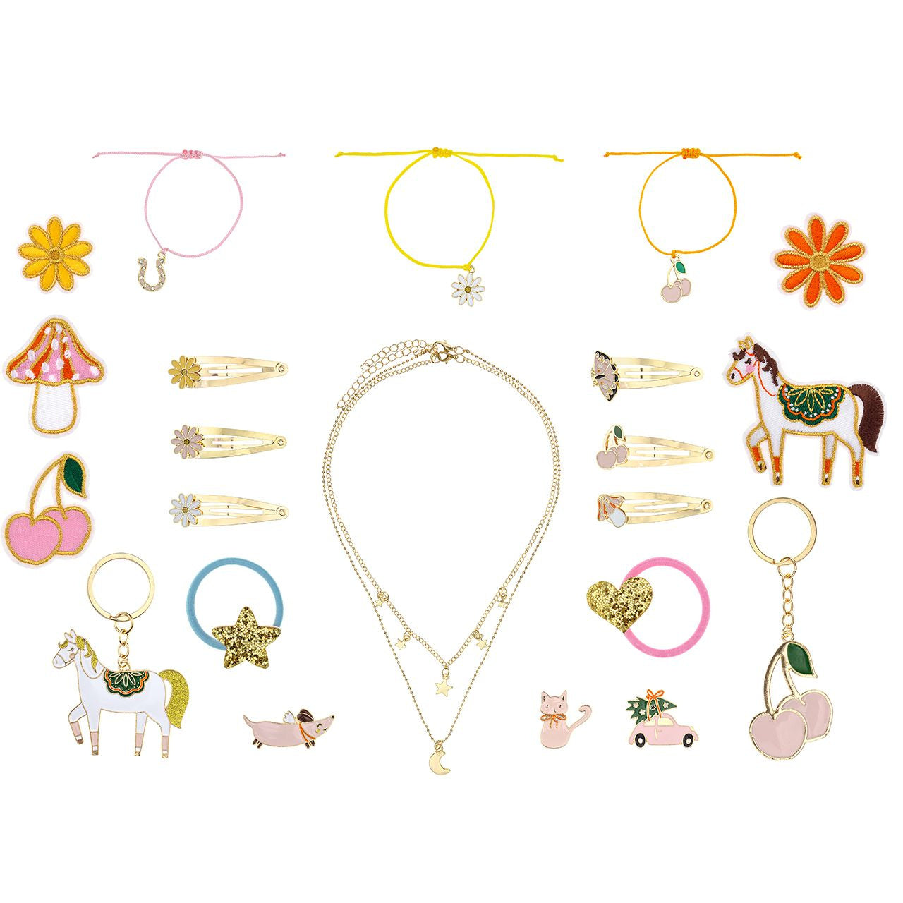 Kalendarz adwentowy z biżuterią dla dziecka - króliczek