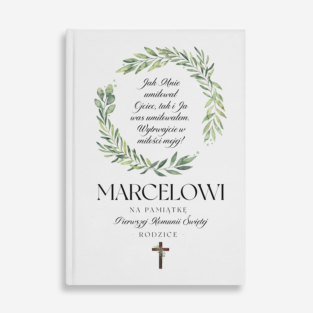 Personalizowana biblia dla dzieci na pamiątkę Pierwszej Komunii Świętej biblia na Komunię 