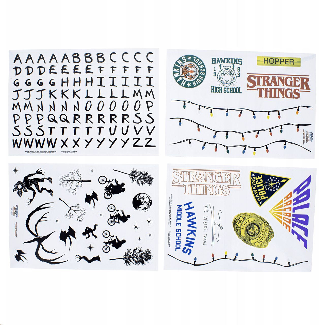 Stranger Things naklejki