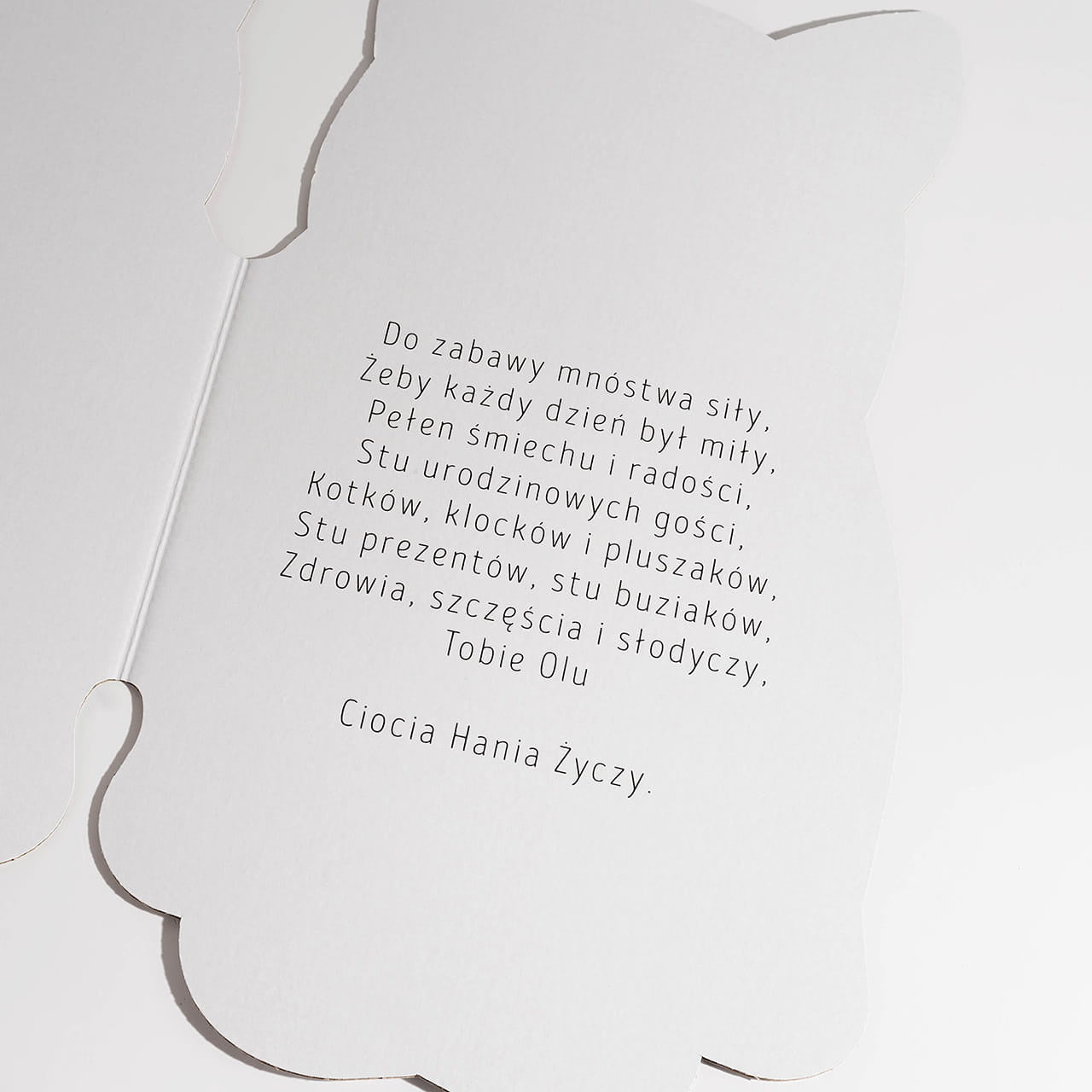 Kartka urodzinowa Kotek - pomysł na prezent dla kociary