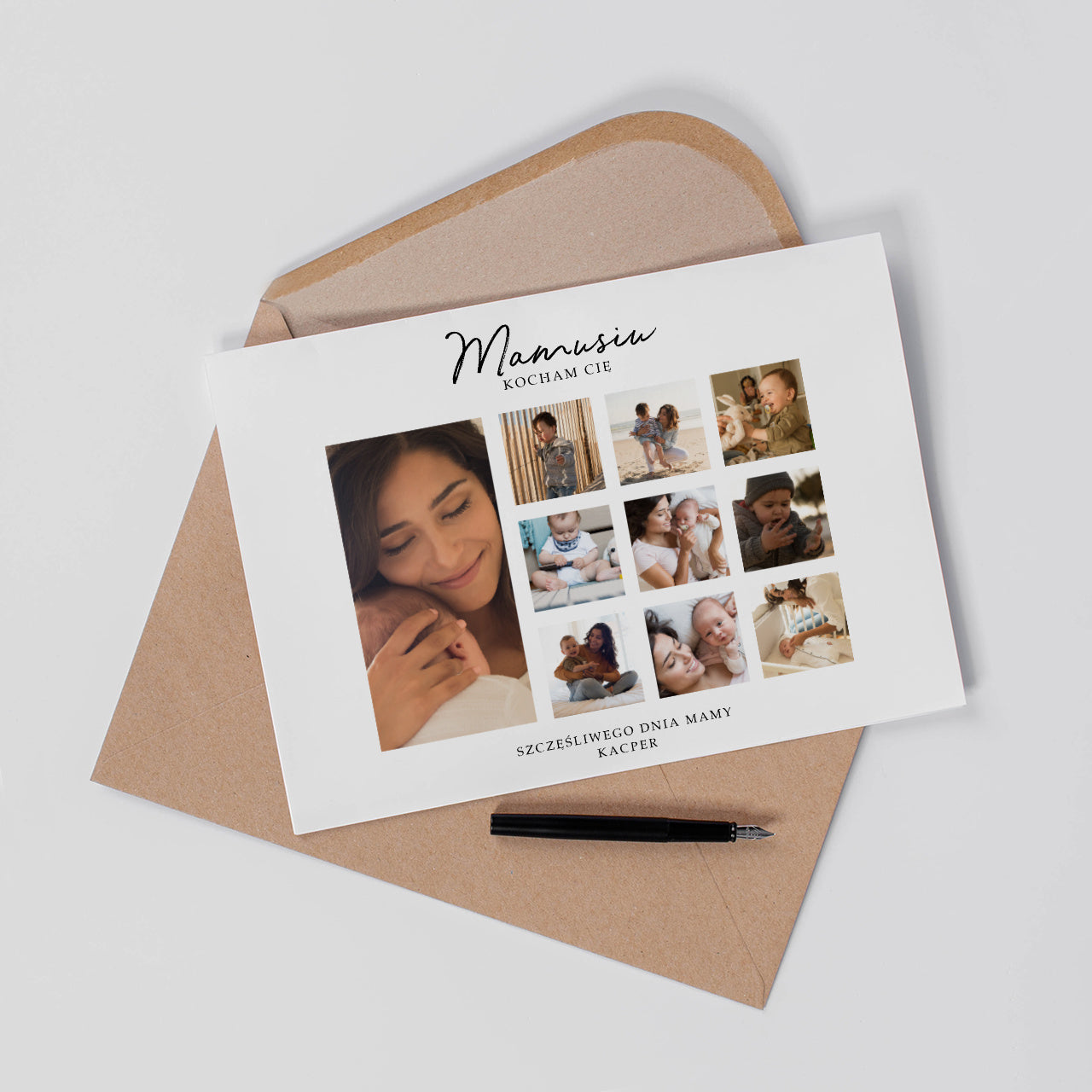 Personalizowana kartka A4 dla mamy - Kartka Na Dzień Mamy