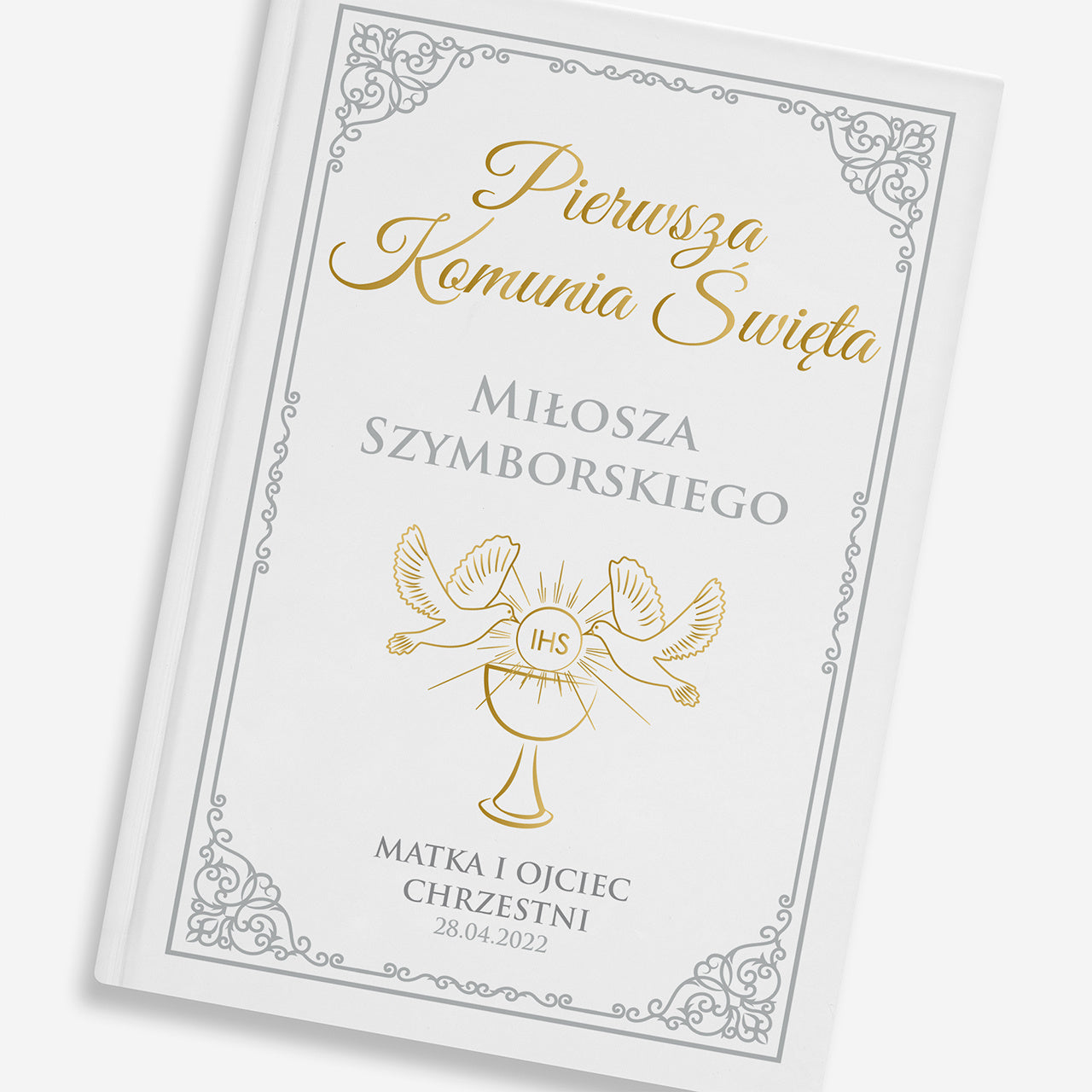 Biblia z imieniem na Komunię Świętą biblia na Komunię pamiątka Komunii Świętej