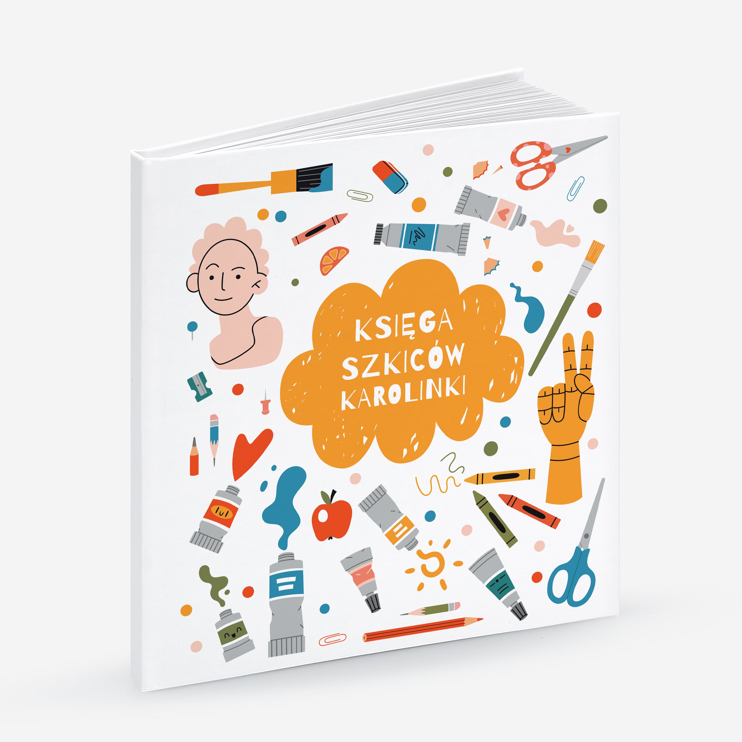 Personalizowany szkicownik - prezent na rozpoczęcie roku szkolnego