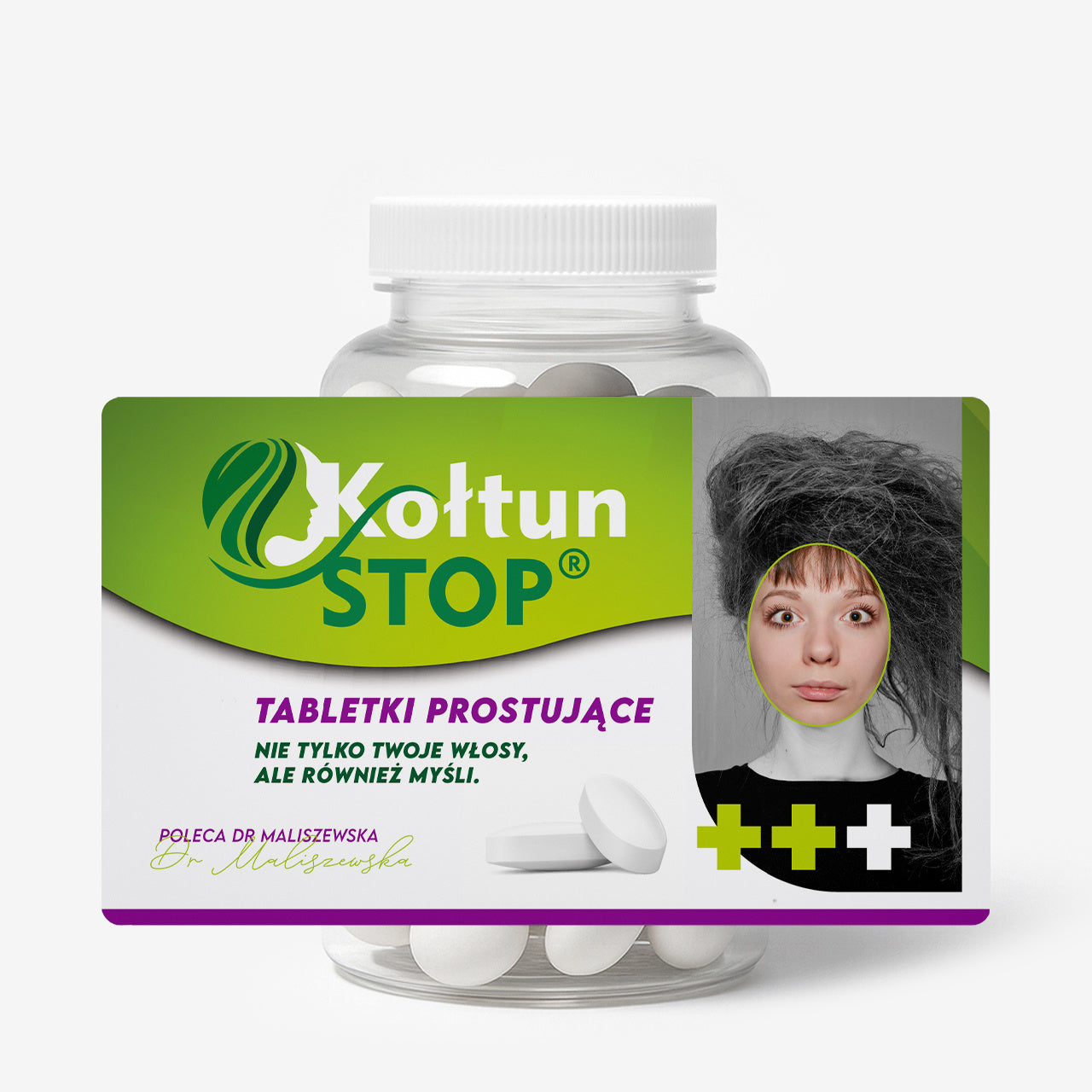 Opakowanie na cukierki z etykietą personalizowaną - śmieszny prezent dla włosomaniaczki - Kołtun Stop