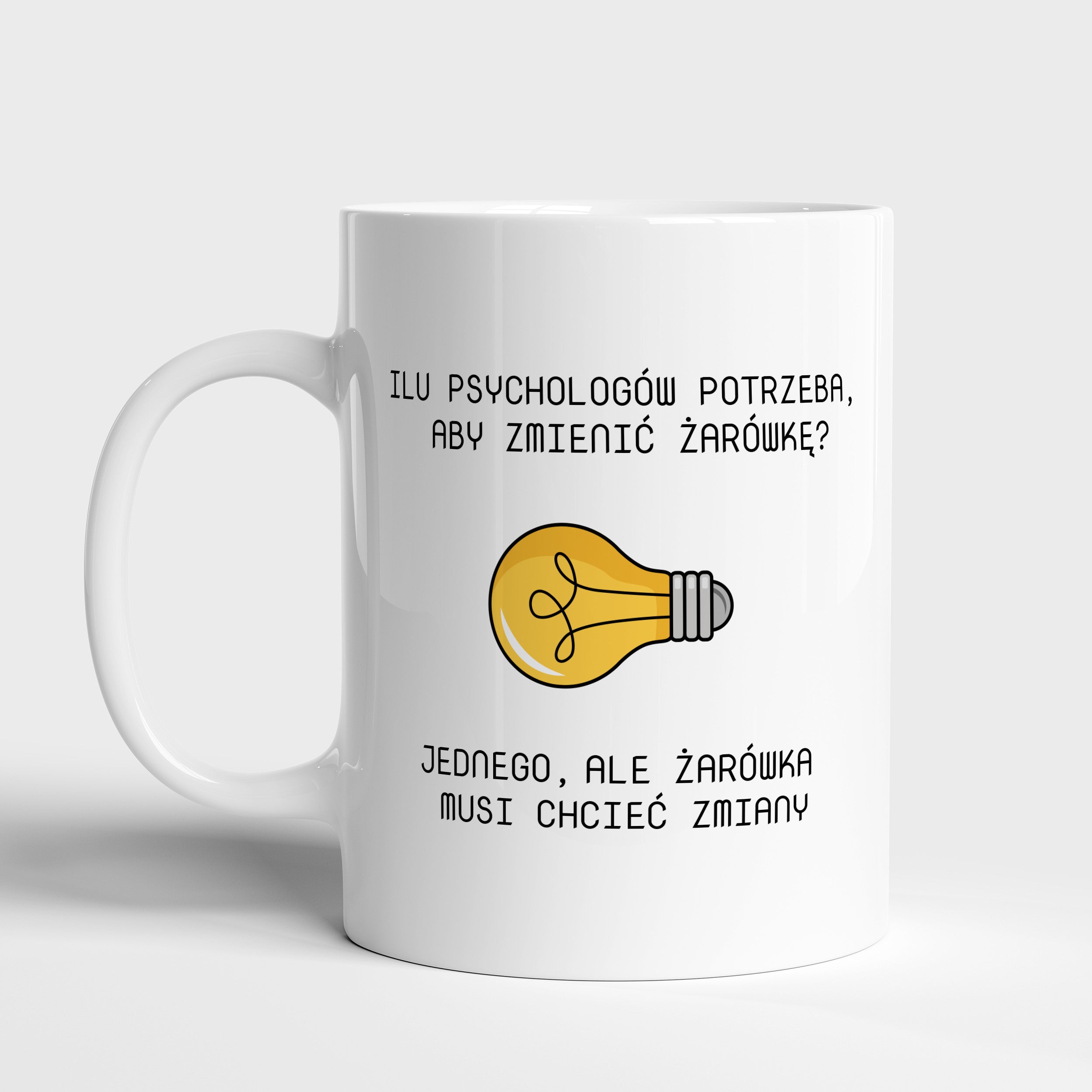 Personalizowany kubek dla psychologa