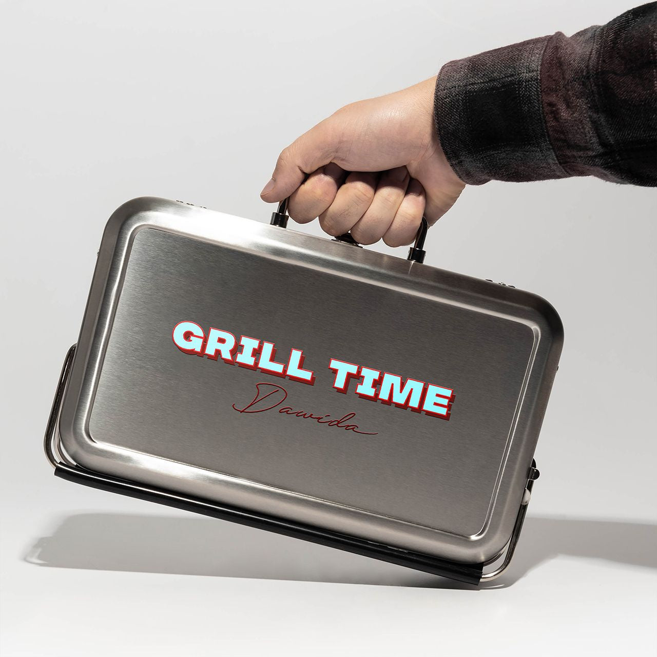 Grill turystyczny z personalizacją - grill time