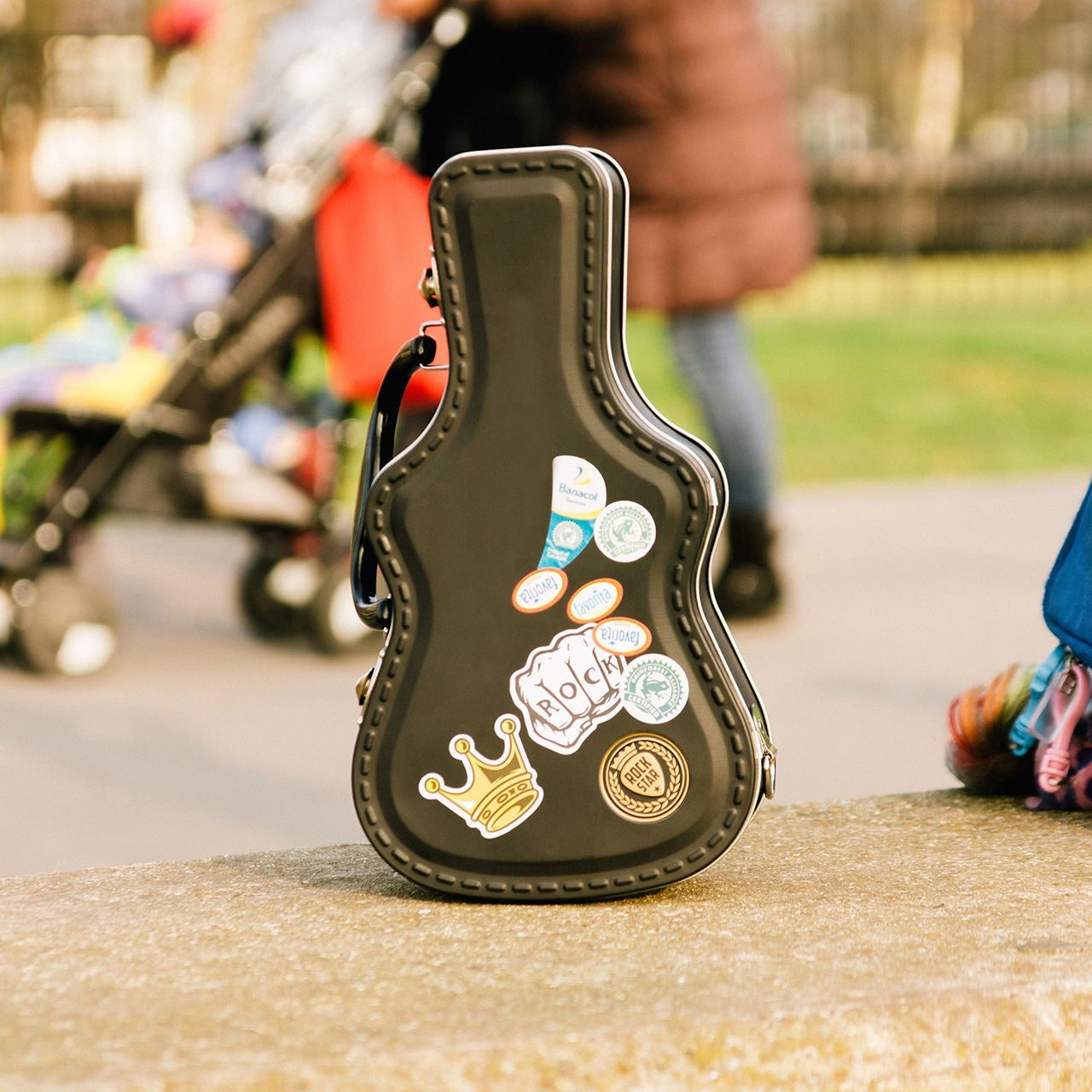 Oryginalny lunchbox dla nastolatka - rockstar