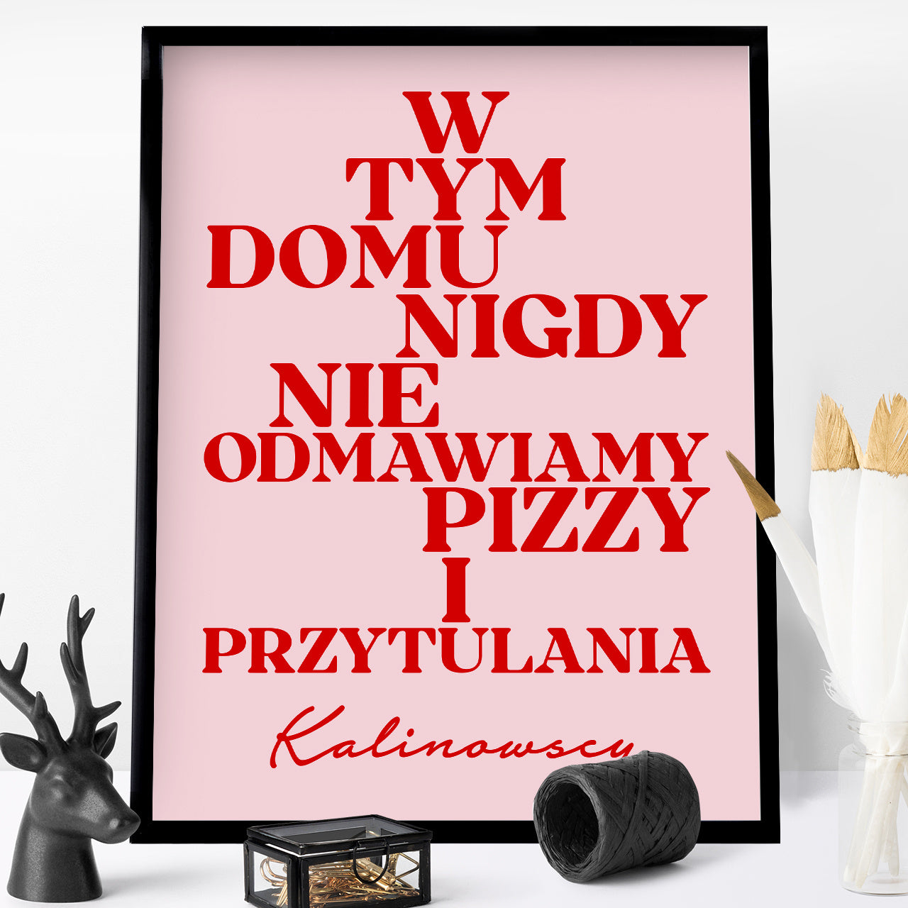 Plakat na parapetówkę