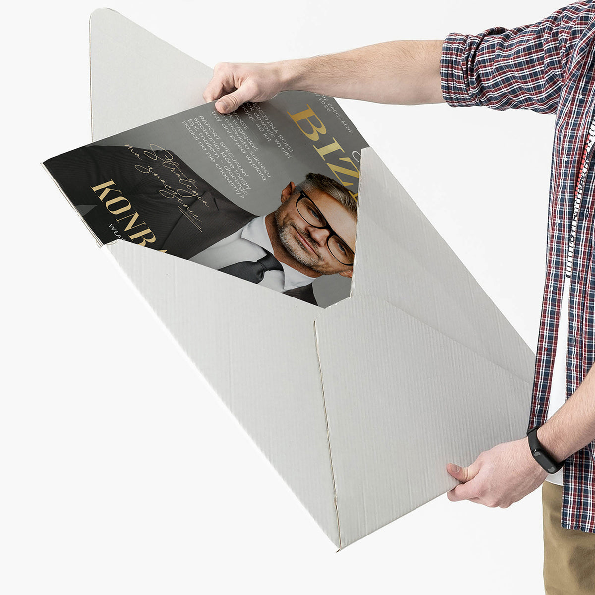 Personalizowana kartka dla szefa XXL - prezent dla szefa kartka urodzinowa dla szefa prezent dla przełożonego