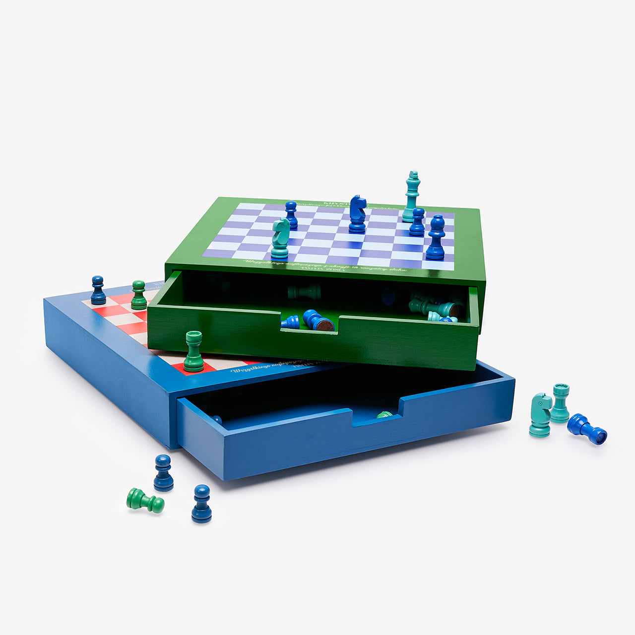  Drewniane szachy personalizowane - prezent dla męża na rocznicę prezent rocznicowy zestaw szachowy