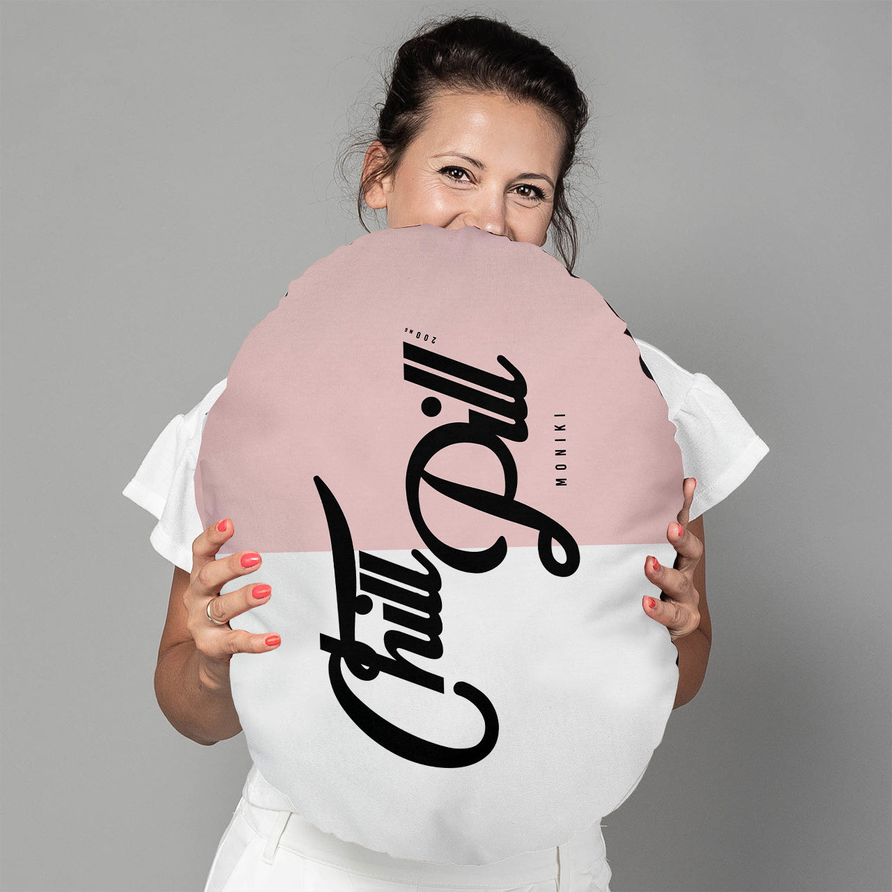 Śmieszna poducha personalizowana - pigułka