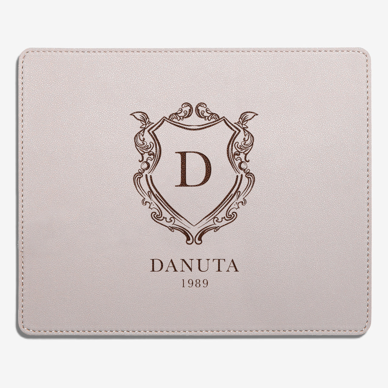 Podkałdka pod mysz ze skóry ekologicznej - elegancki prezent dla kobiety