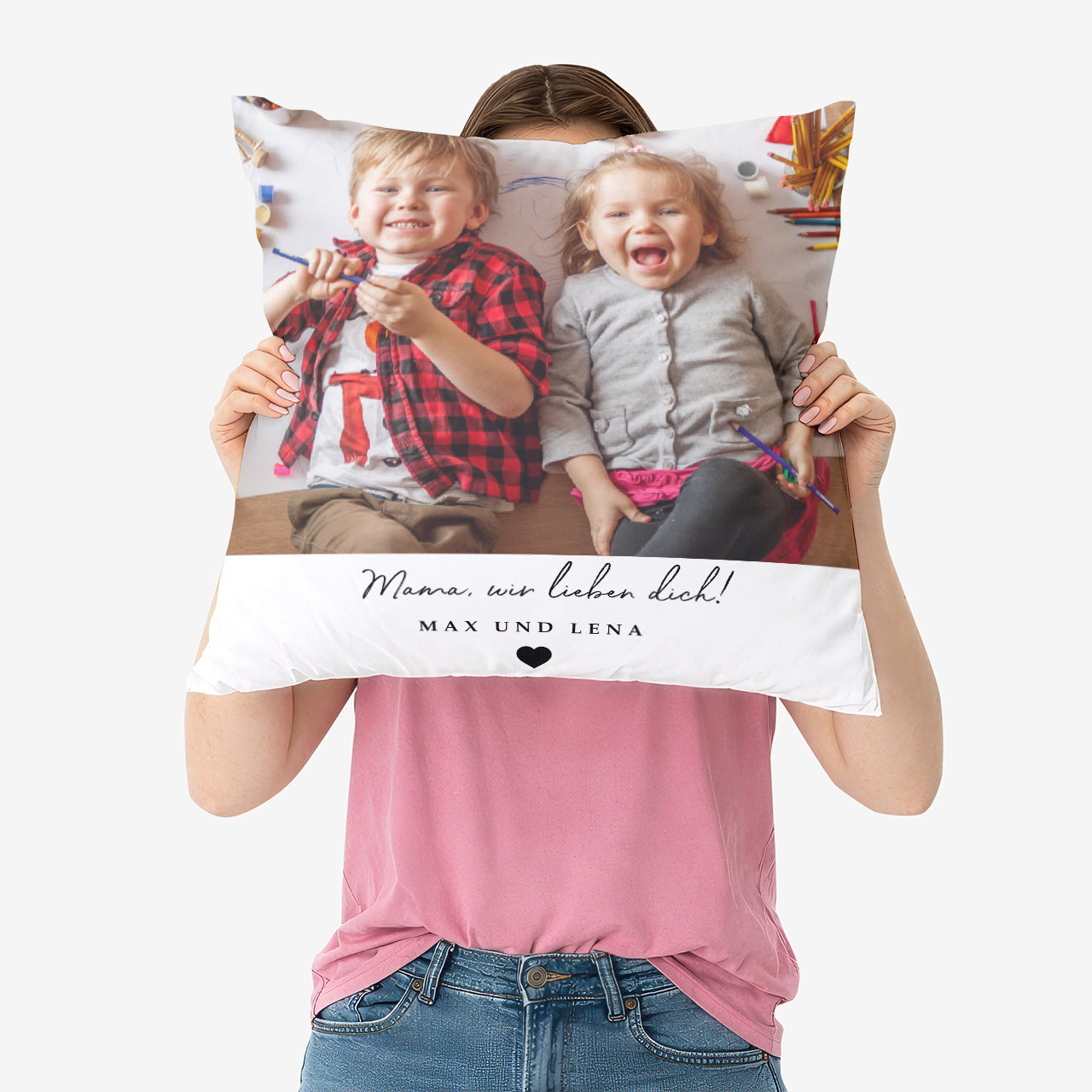 Fotokissen für Mama – sentimentales Geschenk