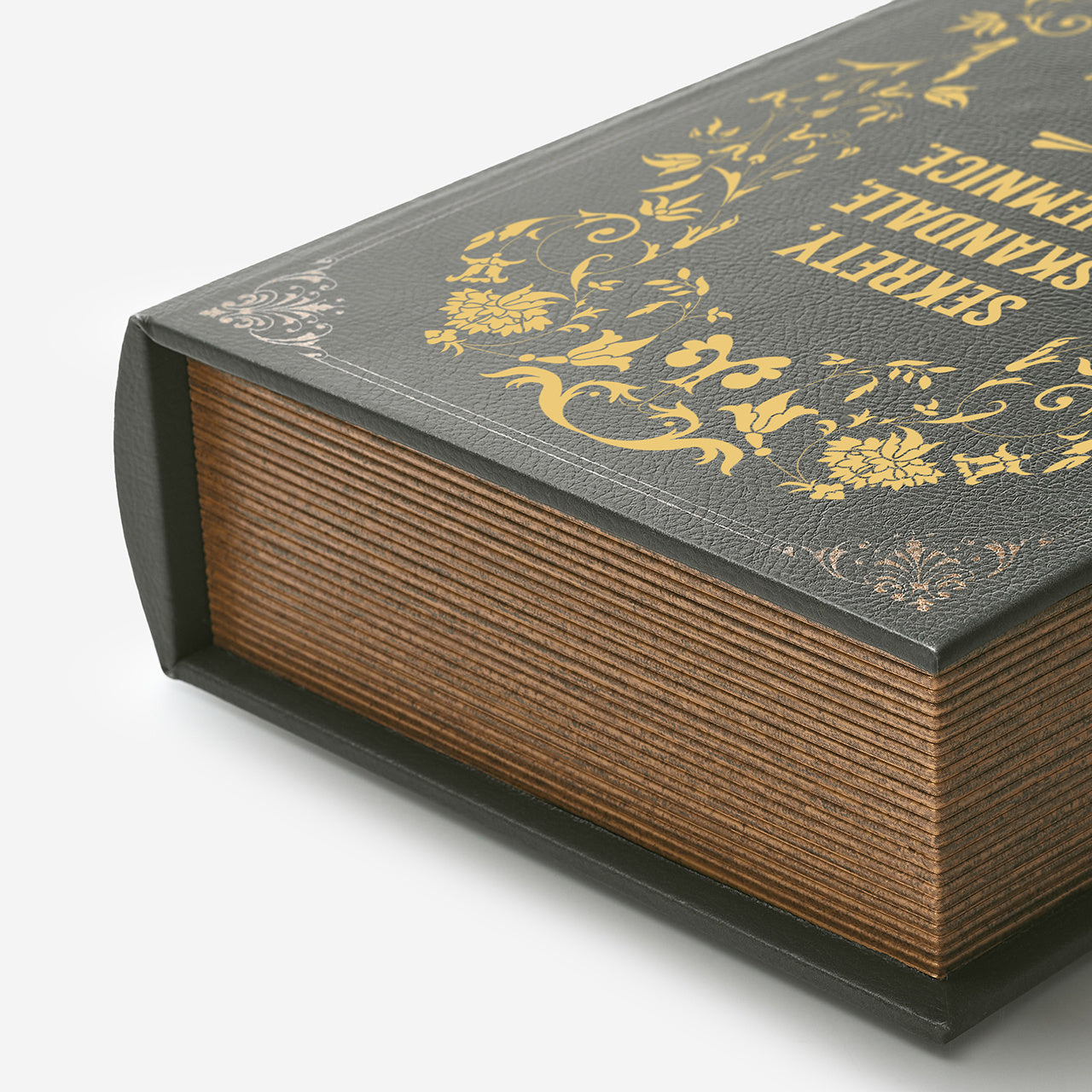 Personalizowane pudełko książka - elegancki prezent do domu