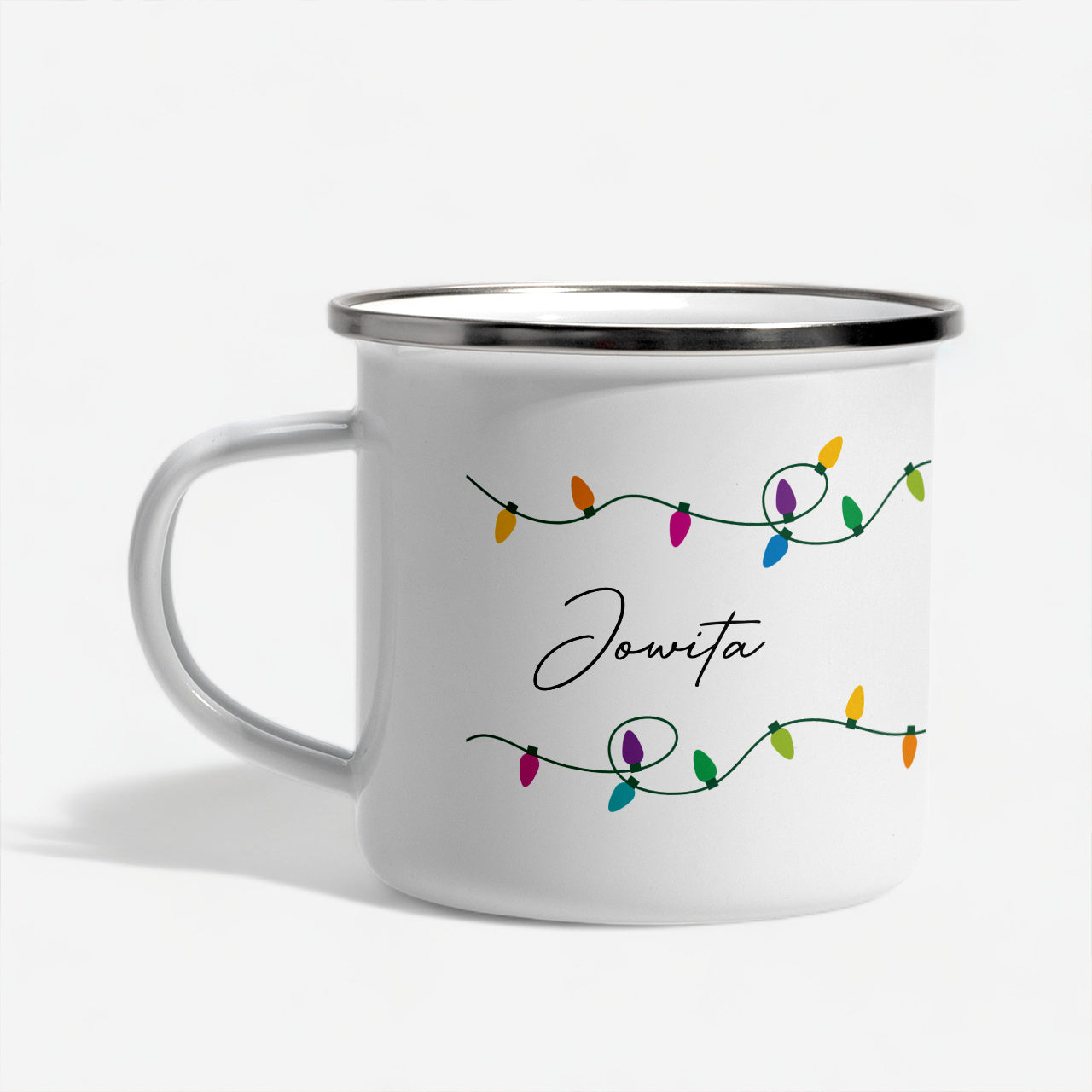 Kubek świąteczny z imieniem - prezent na święta personalizowany kubek świąteczny