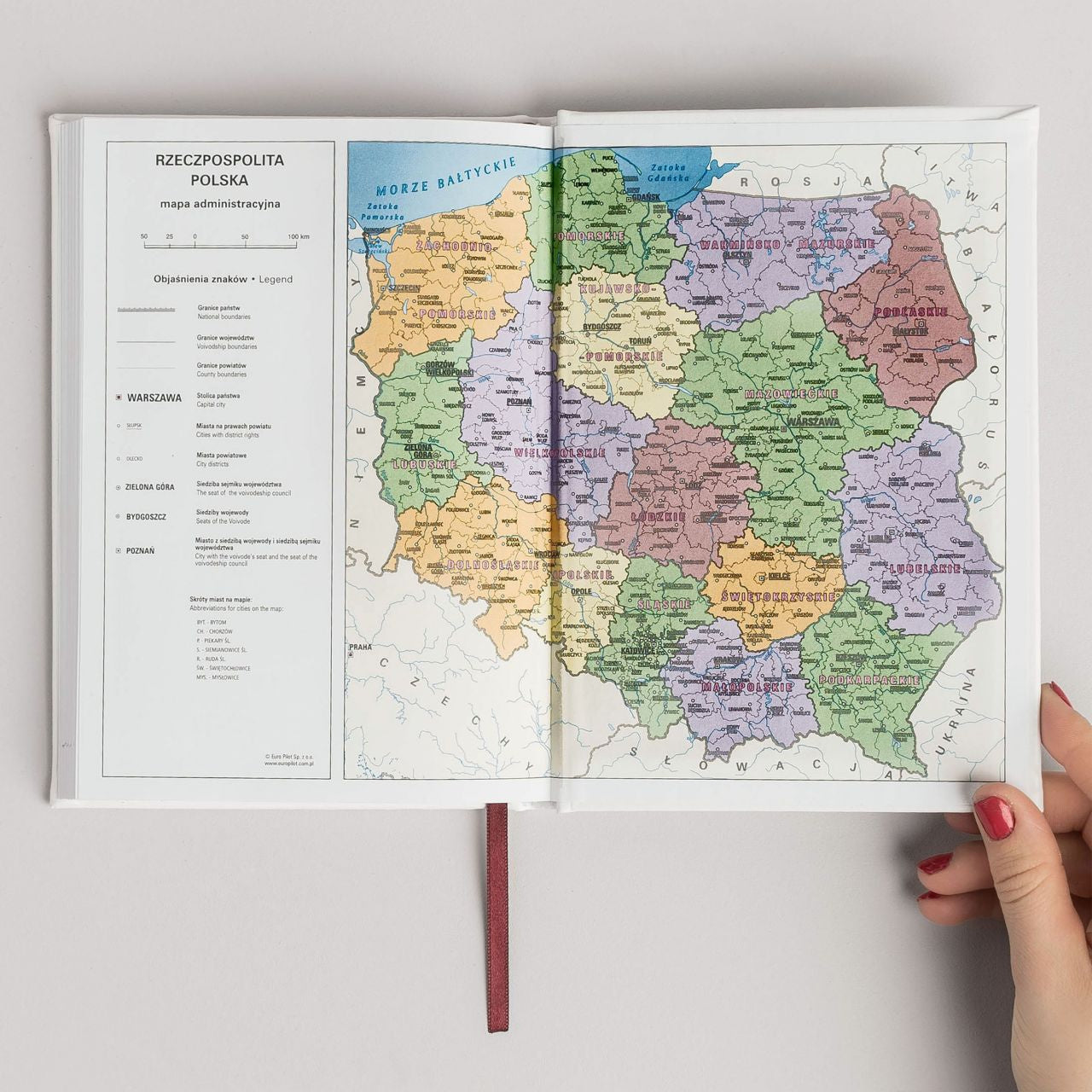 Personalizowany kalendarz dla nauczycielki - wielkie serce