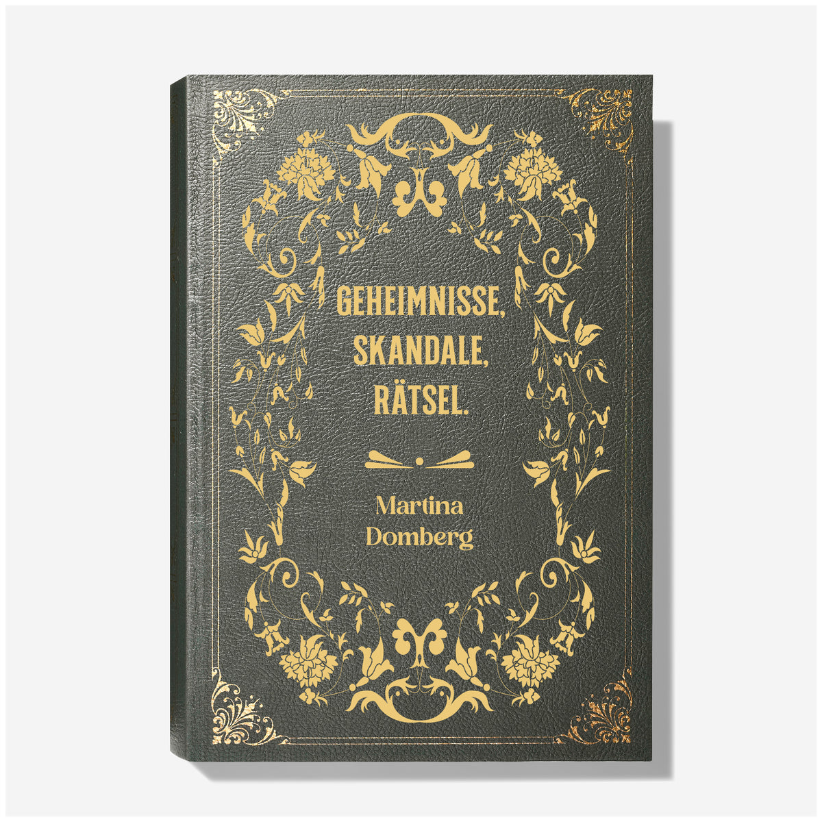 Personalisierte Buchbox GEHEIMNISSE elegantes Geschenk für Zuhause