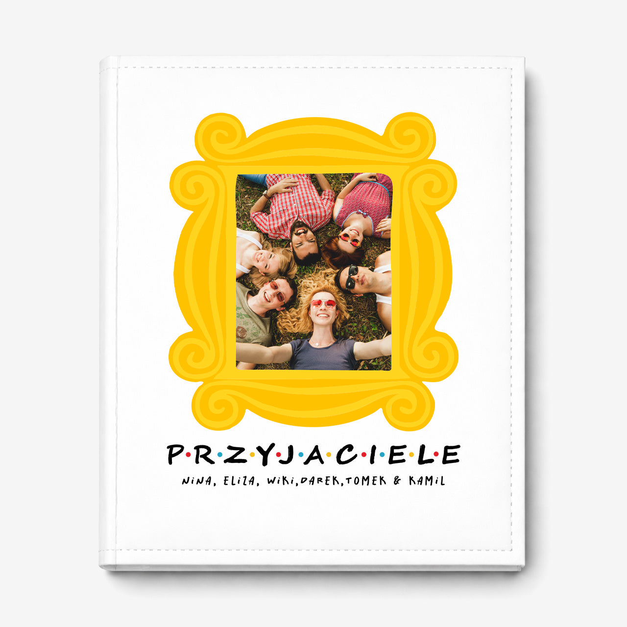 Personalizowany album fotograficzny - prezent dla fanki Przyjaciół prezent dla przyjaciółki