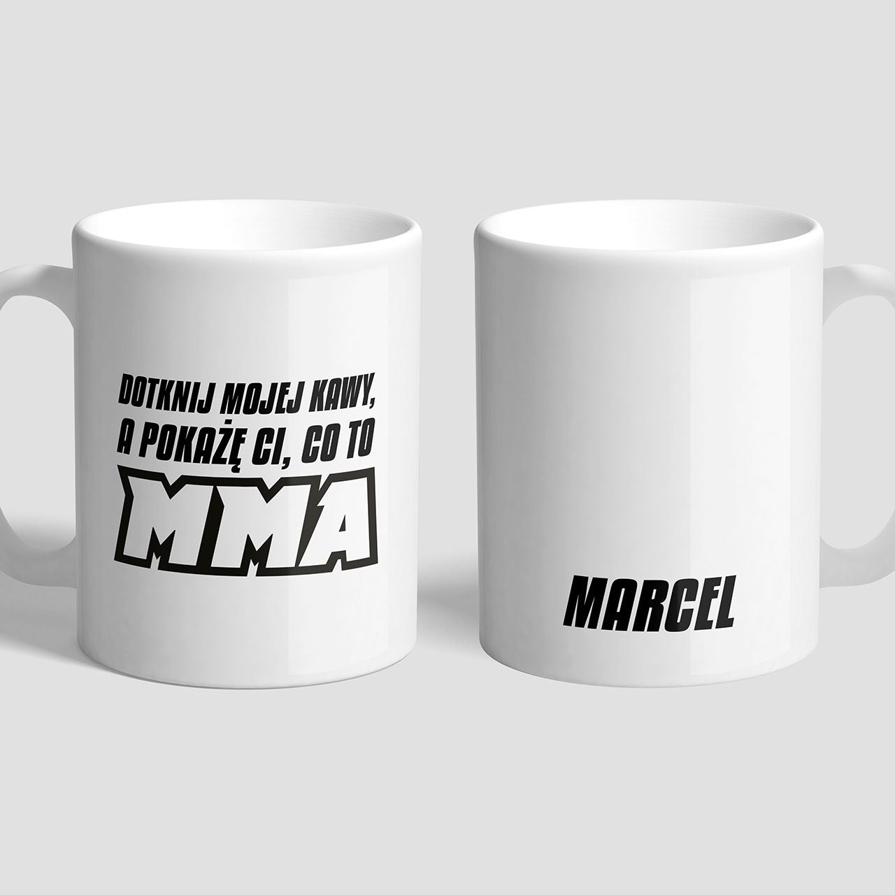 Kubek z personalizacją - prezent dla miłośnika MMA