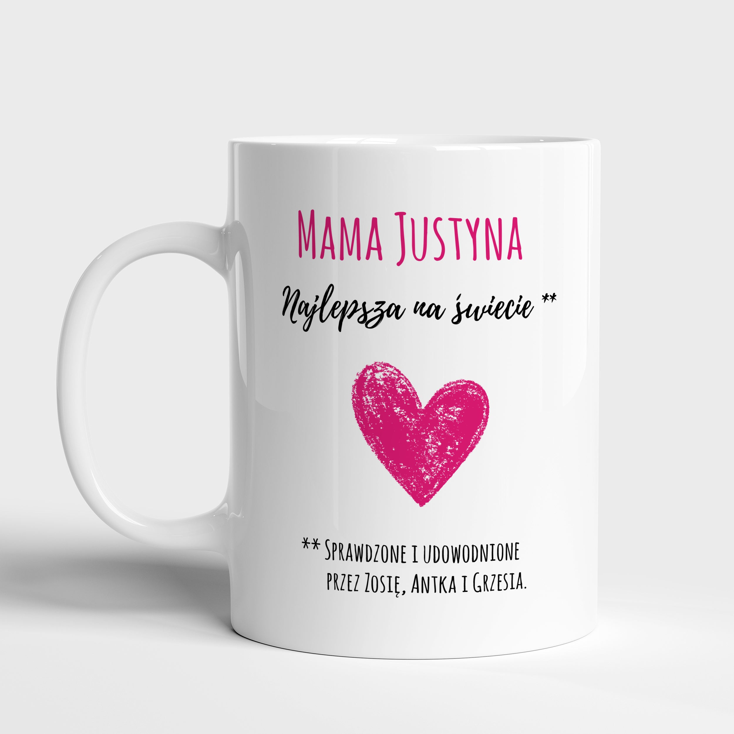 Personalizowany kubek na Dzień Matki prezent dla mamy kubek z nadrukiem