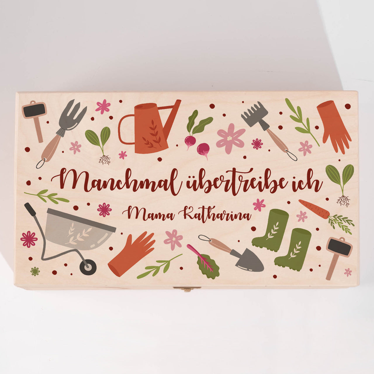 Personalisiertes Gartenwerkzeug - Set für Mama