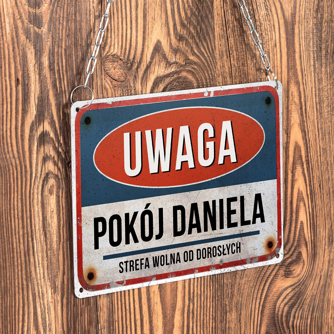 Tabliczka na drzwi do pokoju dziecka - prezent dla nastolatka