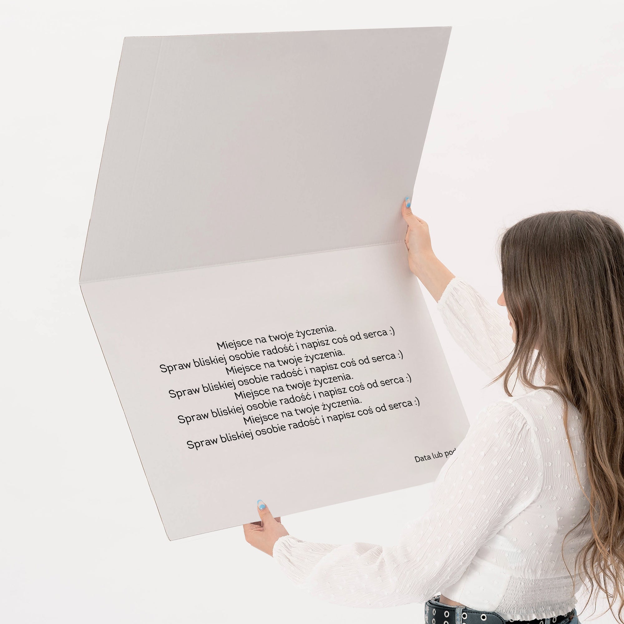 Personalizowana kartka świąteczna Wesołych Świąt