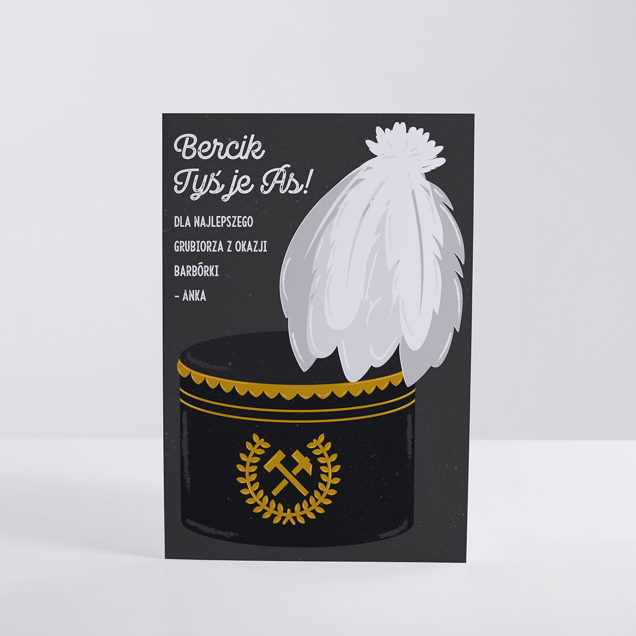 Kartka z okazji Dnia Górnika